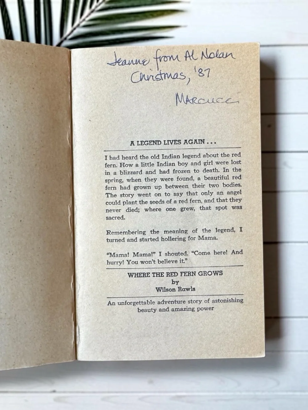 Bantam Books wilson rawls